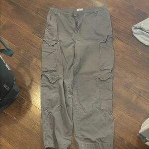 Ardene Men's Charcoal Cargo Pants